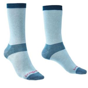 Bridgedale Ladies LINER Base Layer Coolmax Liner x 2 in Sky